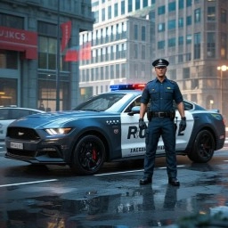 警察抓捕模拟3D