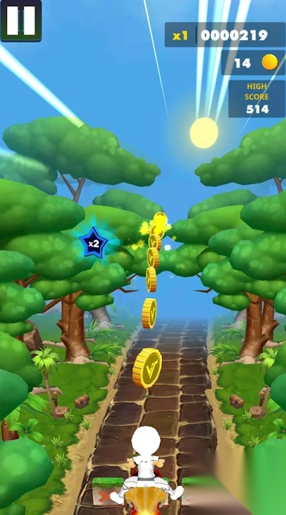 虚拟无尽跑步者