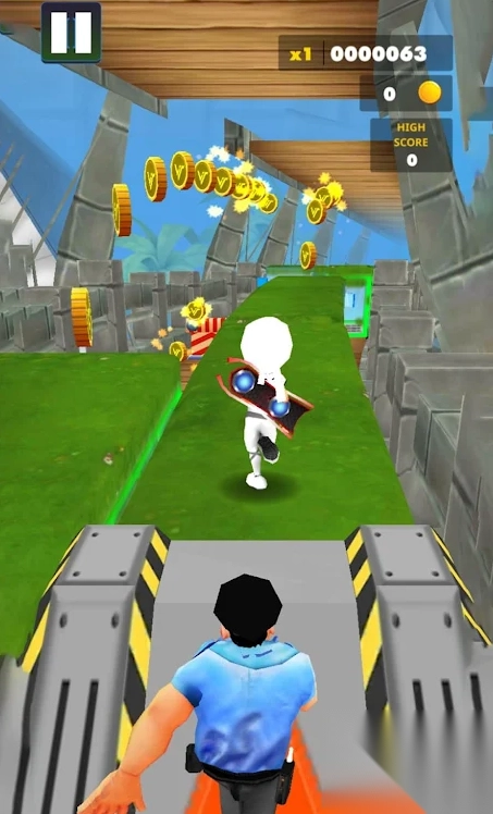 虚拟无尽跑步者