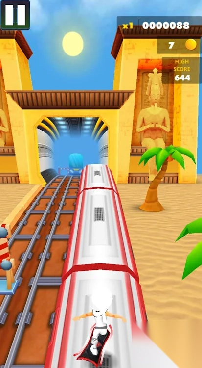 虚拟无尽跑步者