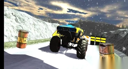 越野吉普卡车德比3D