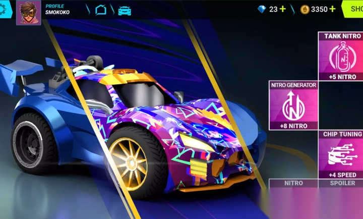 极速狂飙3D特技竞速截图1