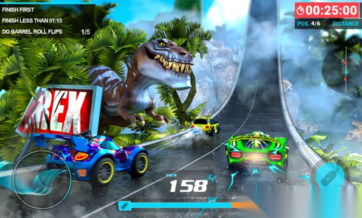 极速狂飙3D特技竞速截图3