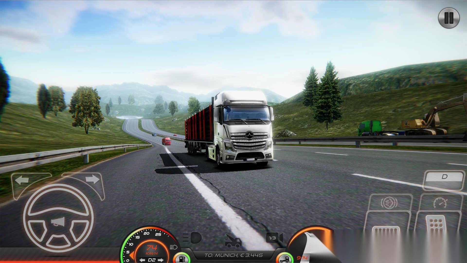 真实欧洲卡车模拟器图1