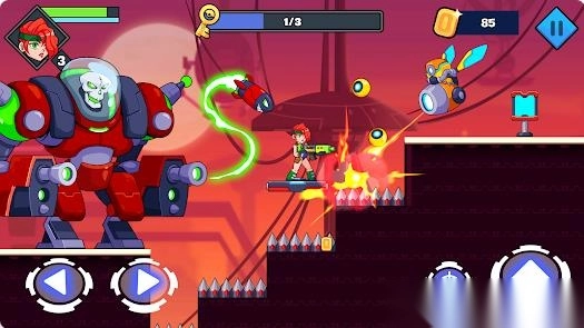 金属枪火太空入侵者