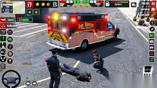 救援任务救护车模拟