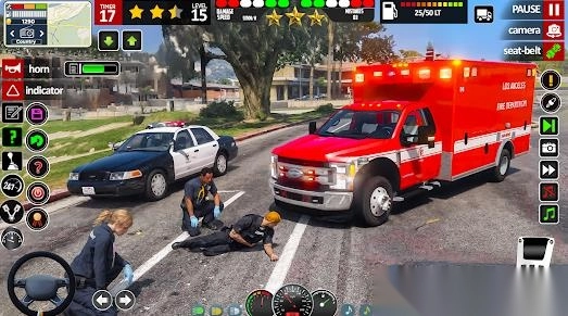 救援任务救护车模拟