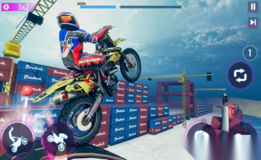 真正摩托车特技比赛