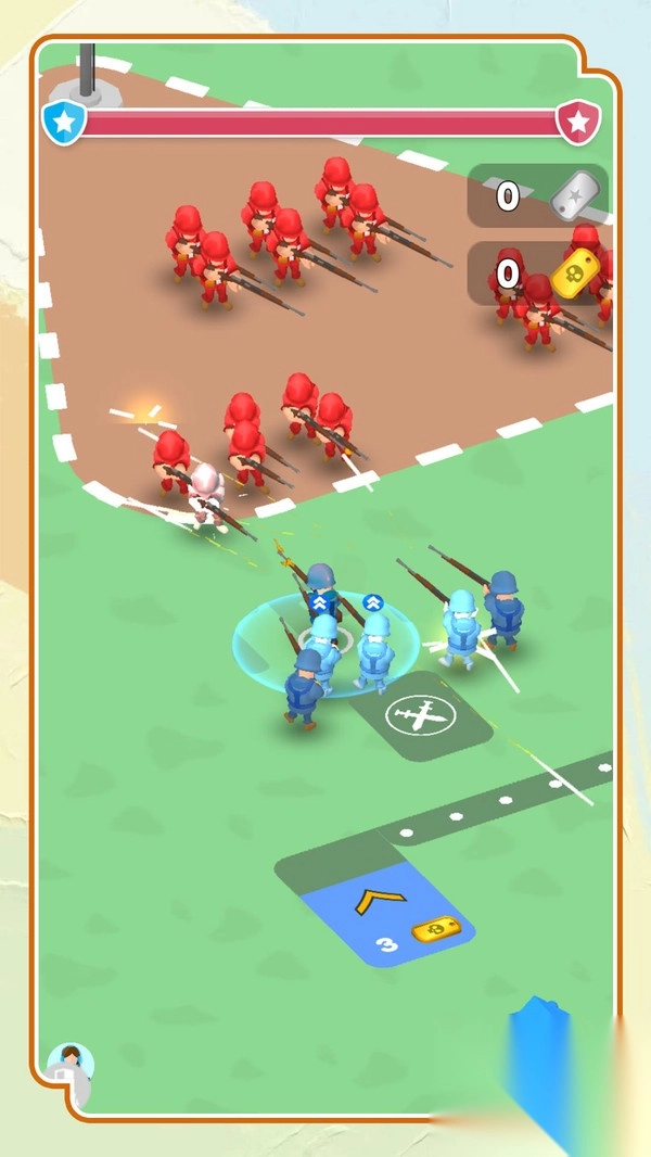 荒野射击战场模拟图1