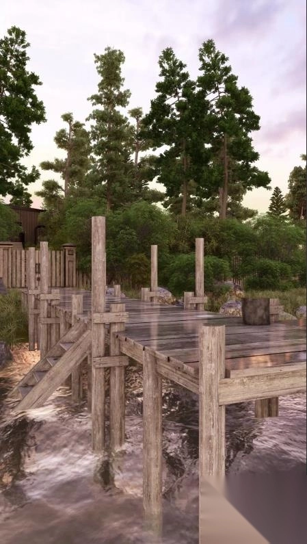 逃生游戏湖畔别墅