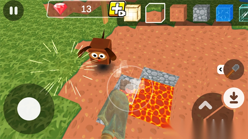 掘地求财矿工图2