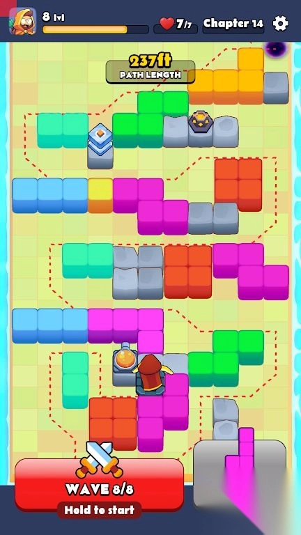 塔防街区拼图图1