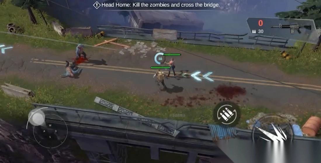 幸存者营地僵尸袭击