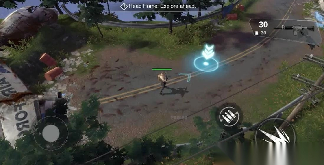 幸存者营地僵尸袭击