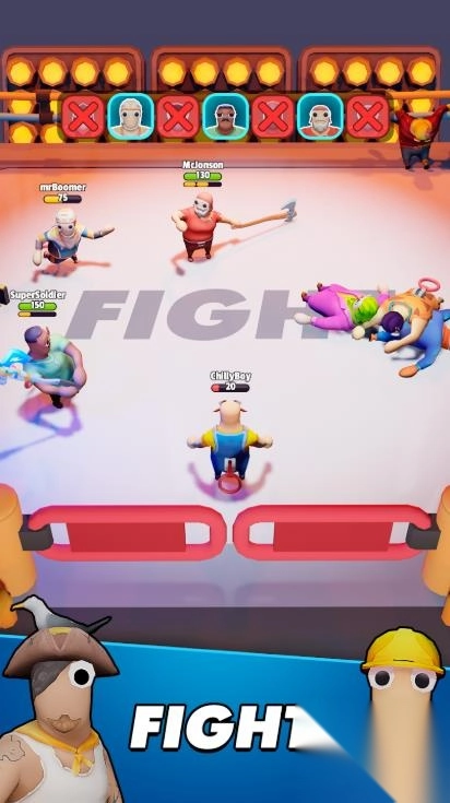 帮派战斗派对动物3D