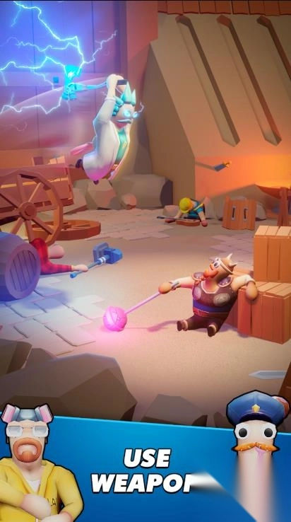 帮派战斗派对动物3D