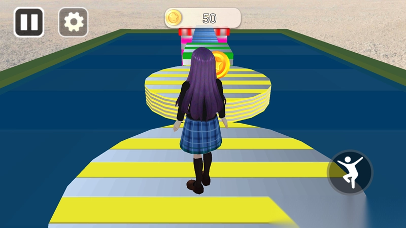 樱花高校跑酷派对