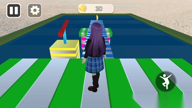 樱花高校跑酷派对