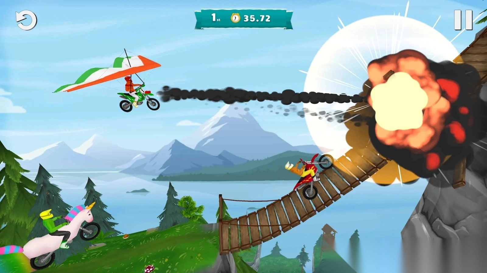 滑翔伞越野摩托2