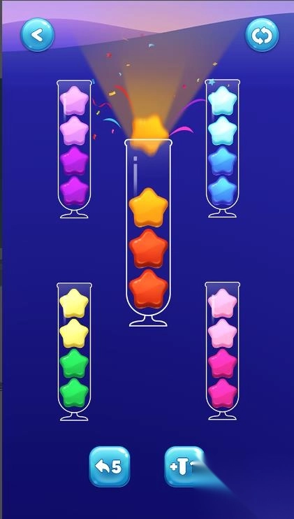 球排序颜色气泡排序(3)