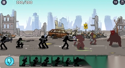 英雄战争2棍战士