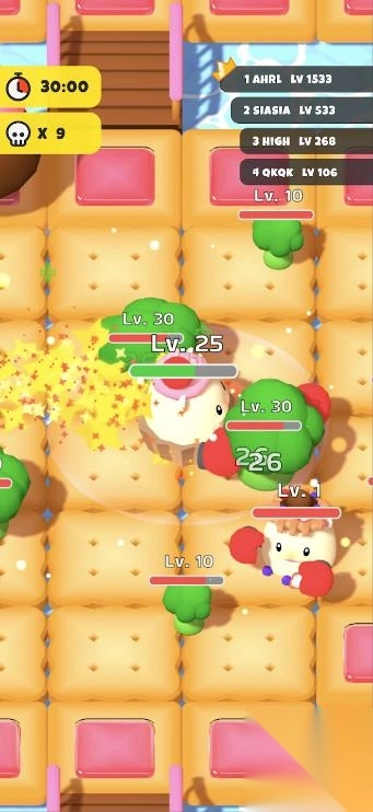 甜点乱斗糖果竞技场