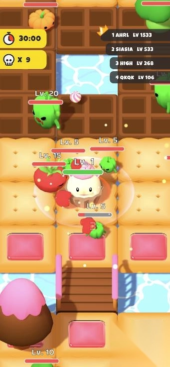 甜点乱斗糖果竞技场