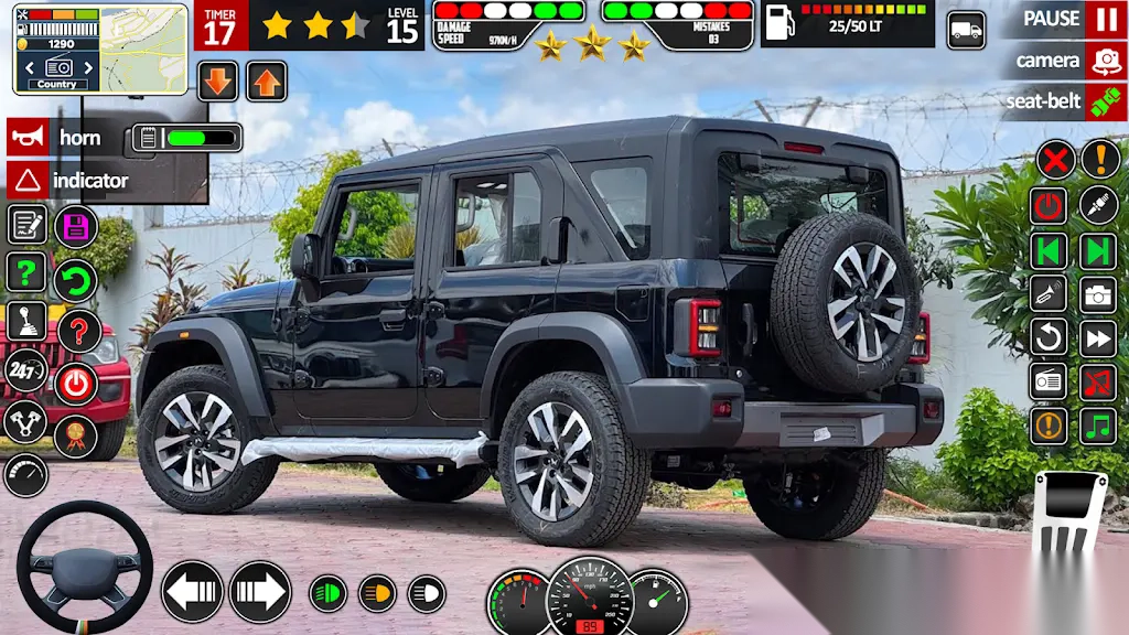 山地吉普车驾驶