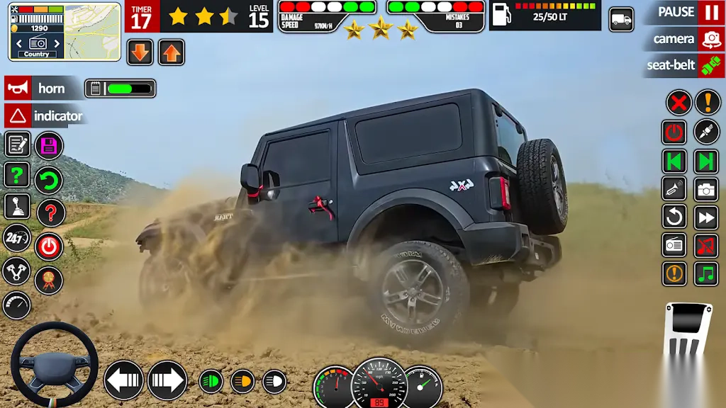 山地吉普车驾驶