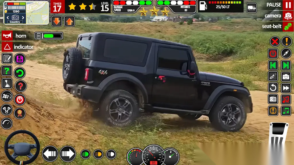 山地吉普车驾驶