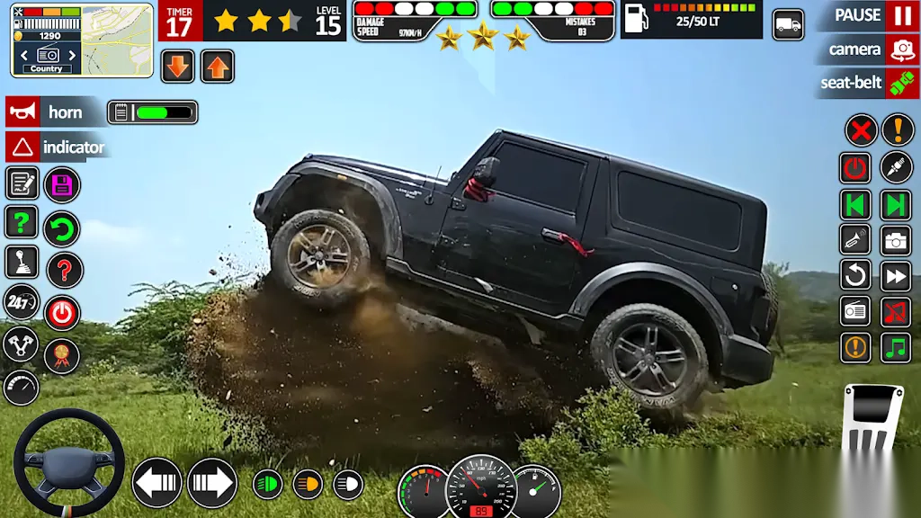 山地吉普车驾驶