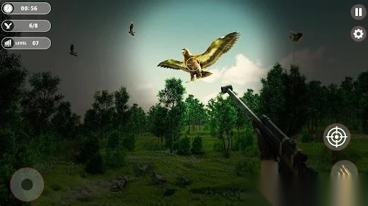 鸟类狩猎狙击手射击