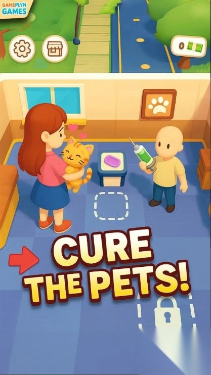 快乐爪子兽医游戏