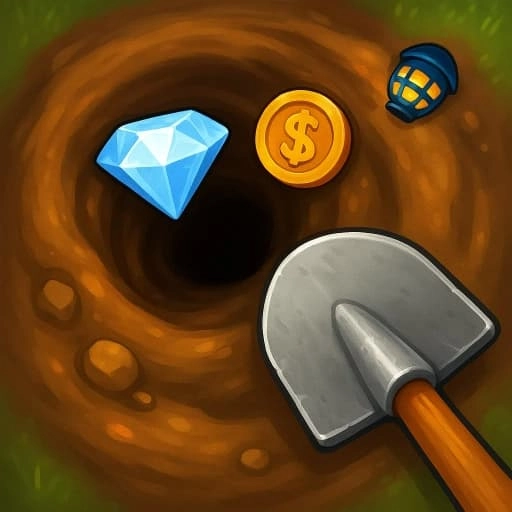 挖掘矿藏小能手