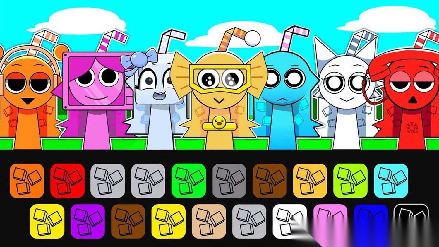 节奏盒子机器人平基