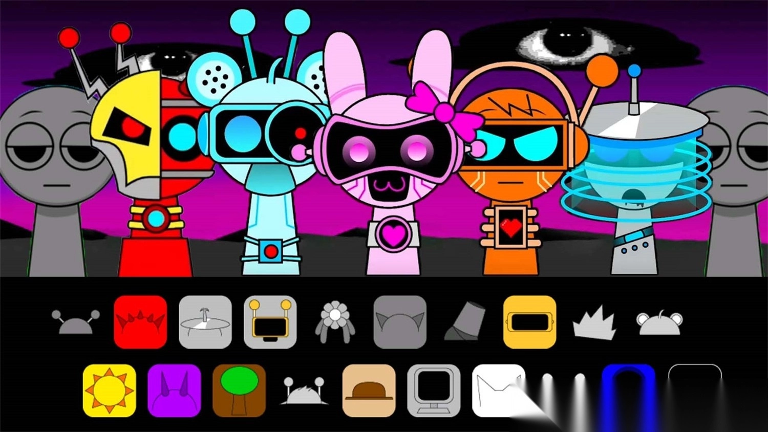 节奏盒子机器人平基