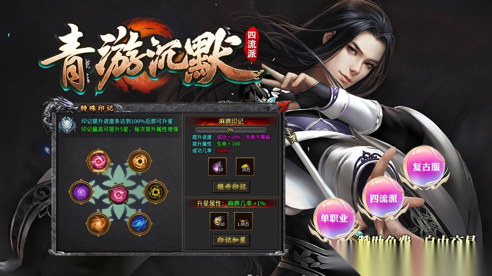 青游沉默四流派