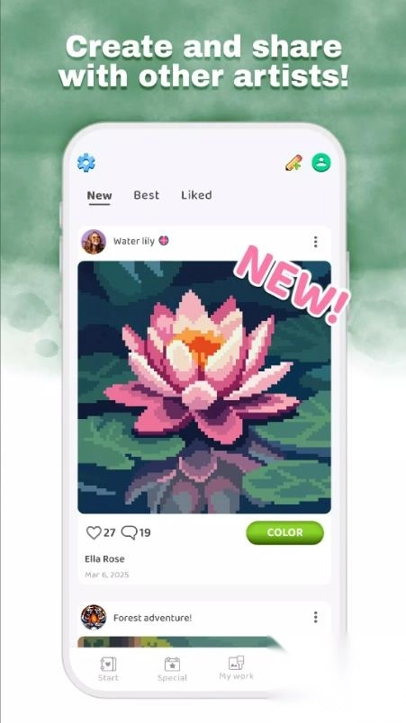 Pixelo像素艺术着色