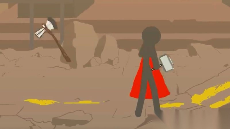 火柴人超级英雄战斗