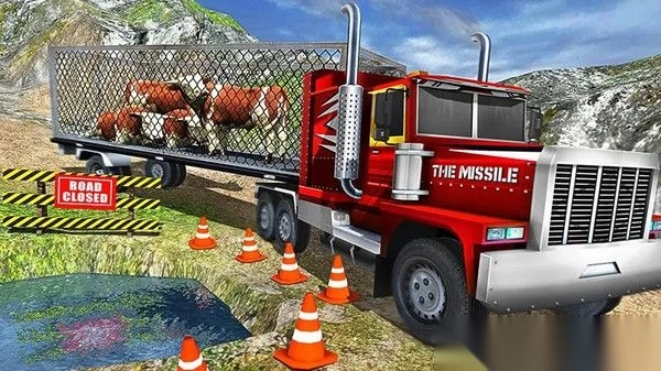 农场动物卡车驾驶2