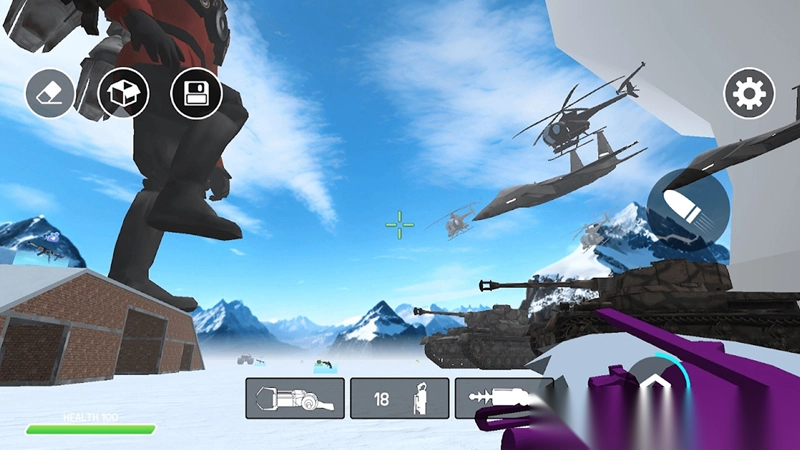 冰冻机器人Nextbots沙盒图3