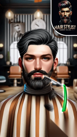 理发店剪发模拟器