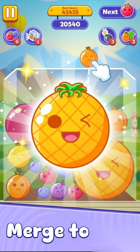 水果合并疯狂掉落(4)