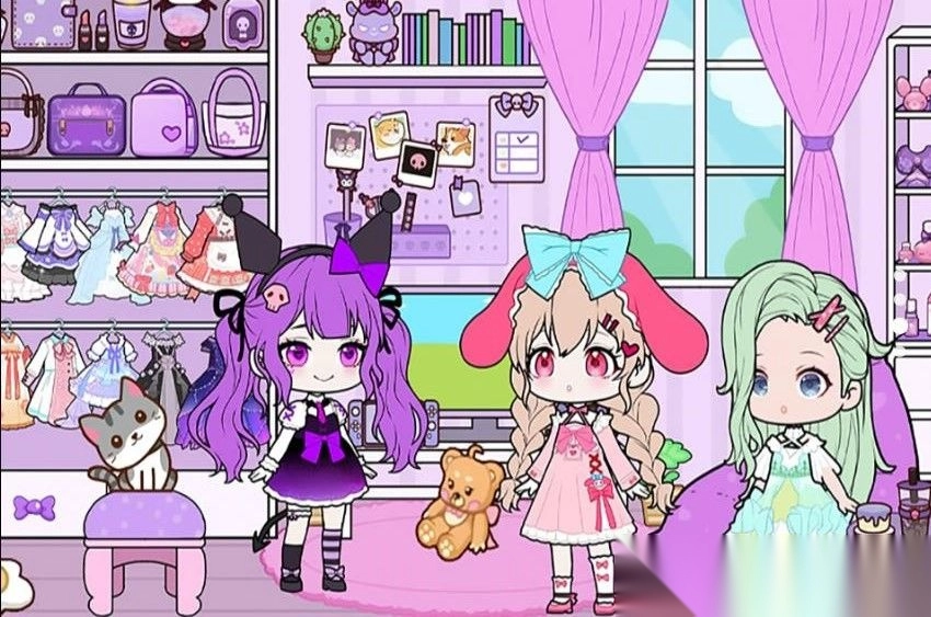 动漫女孩星光乐园