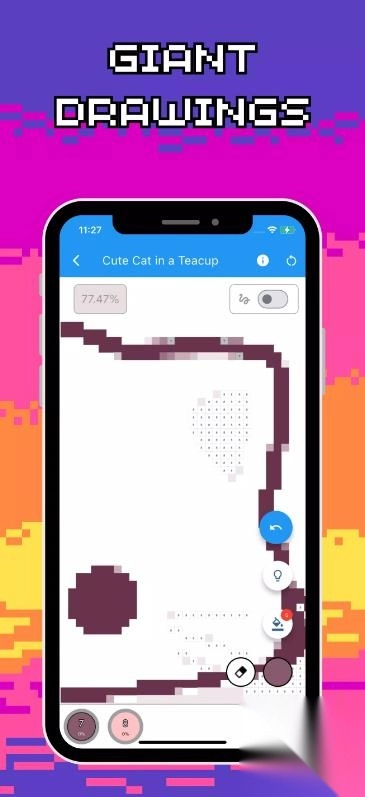 按数字绘画和着色