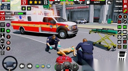 救护车城市救援3D