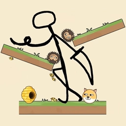 创意画线救狗命