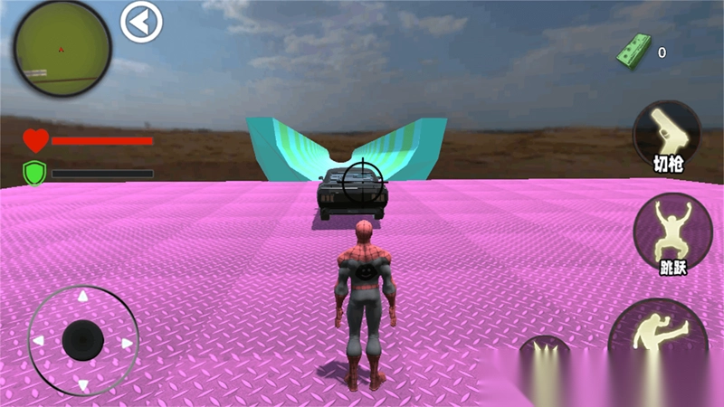 蜘蛛英雄特技车