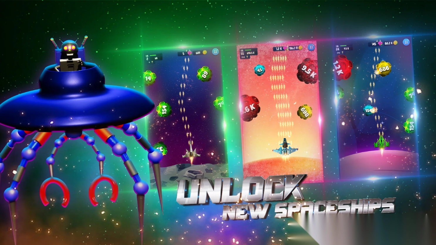 太空爆炸银河攻击(2)