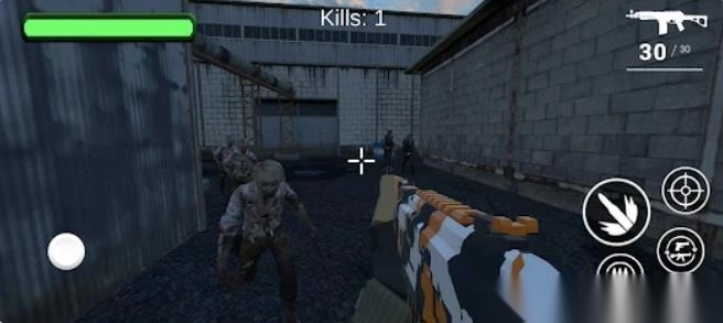 僵尸求生僵尸射击